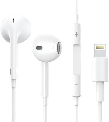 Vntex Orignal Earphones with Lightning Connector For iPhone 14/13/12/11/X/XR/XSMax Wired