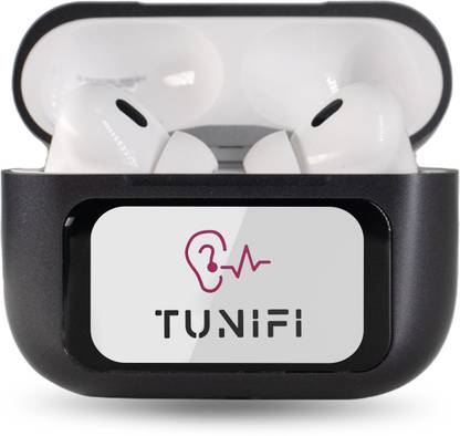 Tunifi Color LCD Pro True Wireless Noise Cancelling Earbuds, 6-Mic, Smart LCD Display Bluetooth