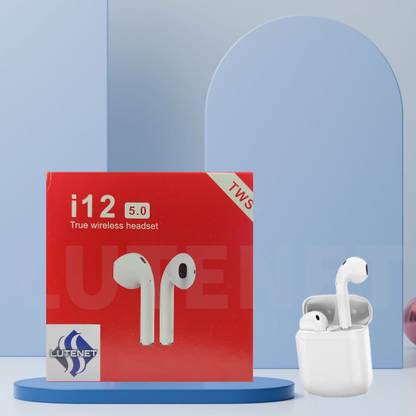 LUTENET i12 5.0 Wireless Mobile Bluetooth High quality Bass with All Android smartphone Bluetooth