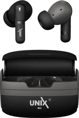 Unix Aerobeat Buds with up to 40 Hours Playback & AI ENC for Calls Bluetooth