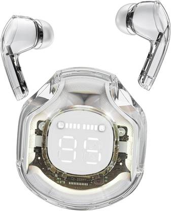 Chaebol IMMERSE Transparent Earbuds 8D Stereo Audio, 48Hrs Playtime With Carry Case A Bluetooth