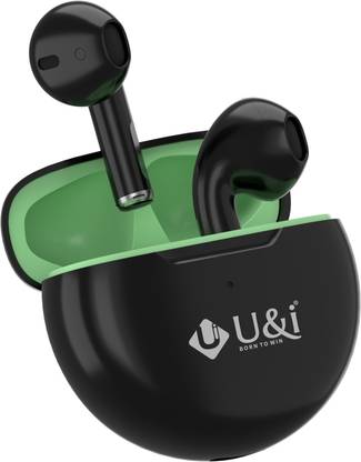 U&i Mood Series 22 Hours Battery Backup True Wireless Stereo with Mic Bluetooth