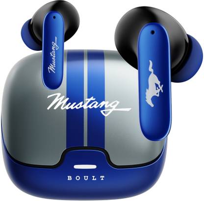 Boult Mustang with 100 Hrs Battery, App Support, Dual Pairing, 4 Mic ENC, 5.4v Bluetooth
