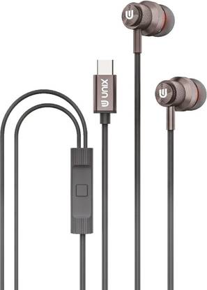 Unix Harmony Type C Handsfree with Microphone and Volume Buttons For All Smart Phones Wired