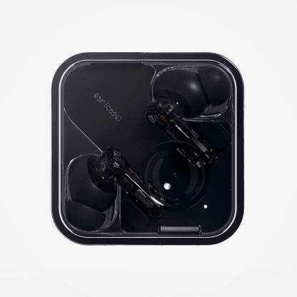 Nothing Ear (2) with Dual chamber sound, Hi-res audio, Smart ANC and Dual connection Bluetooth Headset