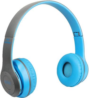 KBK Designer Wireless Bluetooth Headphone Bluetooth Headset Light Blue Bluetooth