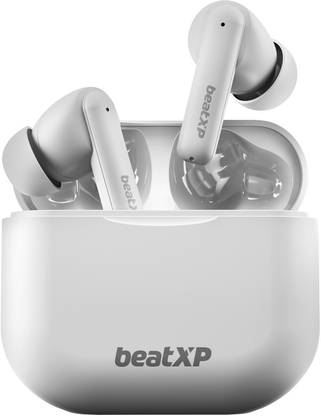 beatXP Vibe XPods with 60H Playtime, Quad Mic ENC, Gaming Mode, BT 5.3 Earbuds Bluetooth