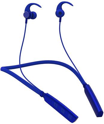 TEQIR Booming Bass IPX4 Sweat Proof Passive Noise Cancellation, Bluetooth 5.0 with mic Bluetooth