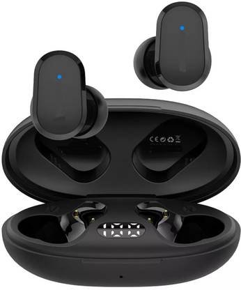 VEHOP Bullet Bluetooth Earbuds TWS with ENC, 25hr of Play & Fast Charging, Low Latency Bluetooth