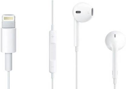 Muvit Original iPhone Handfree with Lightning Connector White Wired