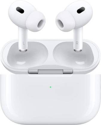 NRP STAR AirPod Pro 2 With Wireless Charging Case, ANC Bluetooth (White, True Wireless) Bluetooth