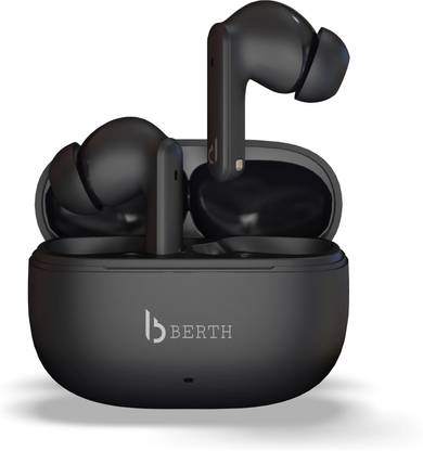 BERTH Earbuds Gravity With ANC 30db, 60H Playtime,Low Latency, 10mm Drivers, ENC Bluetooth