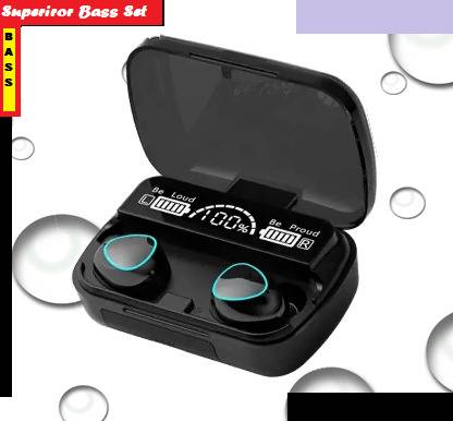 Bashaam B408_M10 MAX GAMING HEADSET BLACK (PACK OF 1) Bluetooth without Mic