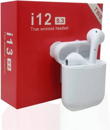 wishvibe i12 Wireless 5.3 Earbuds With Charging Case Bluetooth