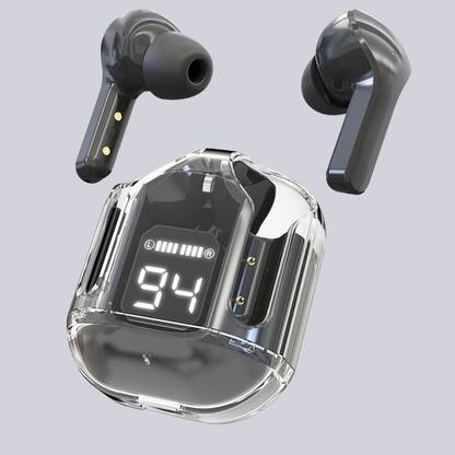 SDMINITEK Ultrapod Wireless LED Digital Display in-Ear Earbuds Charging Case Touch Bluetooth