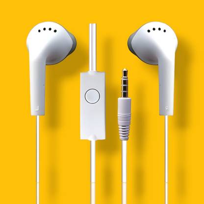 CABTRONICS mobile earphone j4 Wired Headset (White, In the Ear Wired Gaming