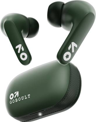 GOBOULT Y1 with Zen ENC Mic, 50H Battery, Fast Charging, Pro+ Calling, Knurled Design Bluetooth