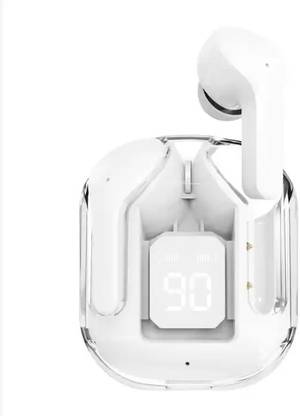 SMART SPHERE Air 31 Wireless Earbuds with LED Digital Display and Transparent Case Bluetooth