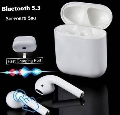 laxmi gold Portable i12 Bluetooth Earbuds With Active Noise Cancellation With mic Bluetooth