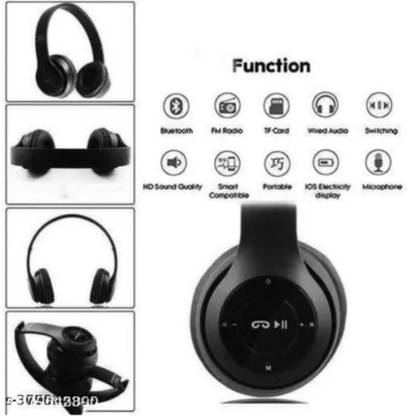 TWS ZBM-PF K20-00A Gaming Headset, Over Ear Gaming Headphones Bluetooth & Wired
