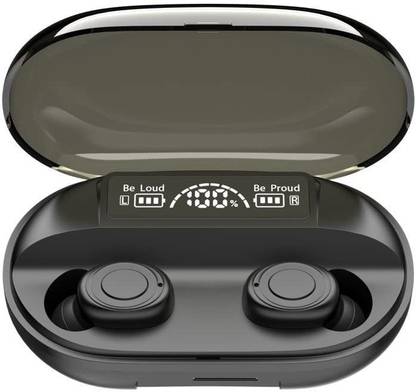 Deal Donor TWS-T2 Pro with Charging case HQ sound inbult 2000 mAh Power Bank Earbud Bluetooth