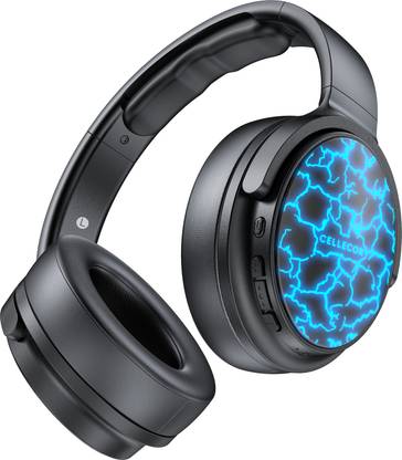 Cellecor Bas with 15 Hours Playtime, AUX, BT v5.3, Foldable Design, Bluetooth Gaming