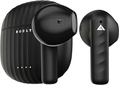 Boult Audio K20 with Quad Mic ENC, 32H Battery Life, Low Latency Gaming, Made in India, 5.3v Bluetooth Headset  (Black, True Wireless) at Rs. 999