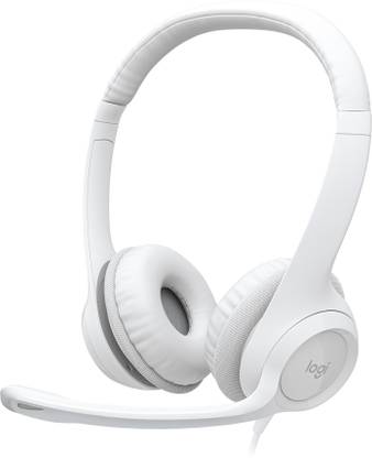 Logitech Logitech H390 - Off White Wired