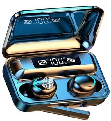 Tunifi BTH F9 Pro Earbuds with ENC HD+ Calling, Deep Bass, Low Latency Gaming Mode 5.1 Bluetooth