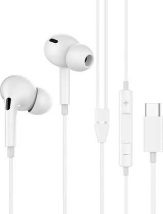 uddo AUDIBAL Wired Type C Earphones with Mic For All Type C phone | ENC | Deep Bass Wired