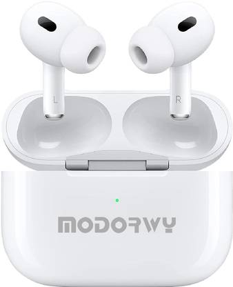 Modorwy ME2108 Ergonomic Fit True Wireless Earbud|30Hrs Backup|Wireless Charging Support Bluetooth