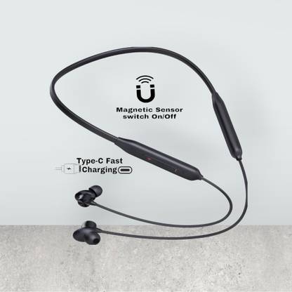 TWS 48 Hours Playtime Bluetooth Wireless Neckband Headphones Earphone_ZG Bluetooth & Wired