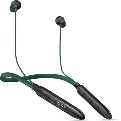 Ycom Bullet- 35H Playtime With ENC Mode, Fast Charge Neckband With Easy Control - 5.3 Bluetooth