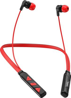 Unix Victory 52 Hours Playing Time Fast Charging Bluetooth Neckband Bluetooth