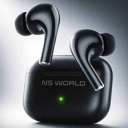 NS WORLD Thunderbuds TWS | Super Bass |15 Hour Battery with case| Touch Earbuds & Airbuds Bluetooth