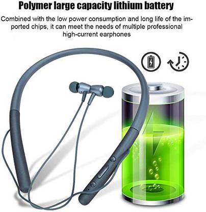 XUOP Sports Stereo Jogger, Running, Gyming Neckband 48hrs Battery Backup Bluetooth Gaming