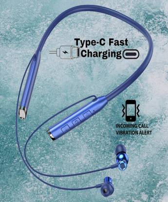 MR.NOBODY N80 Vibration Alert 48 Hours Playtime Cancellation Waterproof Neckband AM60 Bluetooth