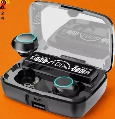 Ziddjeet A1681 M10 Heavy quality & ENC technolegy 96hrs Back up time With power bank Bluetooth