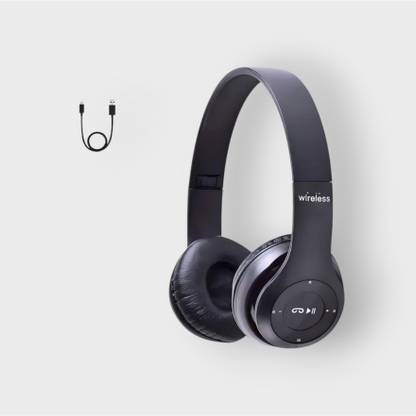 AIZINA Versatile Bluetooth Headphones with Microphone for All Audio & Voice._JZ Bluetooth & Wired