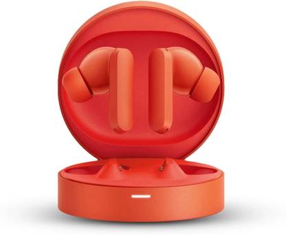 Heyuva No-Thing Buds Pro, Ultra High Bass Sound, Bluetooth Headset (Orange Earbuds) Bluetooth without Mic