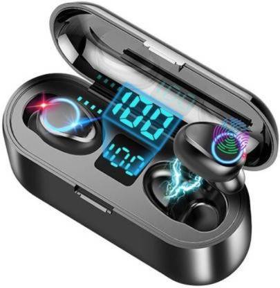 SYARA TAE_F916A_TWS F9 Wireless Earbuds Bluetooth Headset Bluetooth Gaming