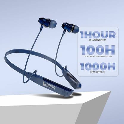 retold UBON CL-35 Neckband, Dual Battery Backup, Fast Charging Up to 100 Hrs Playtime Smart Headphones