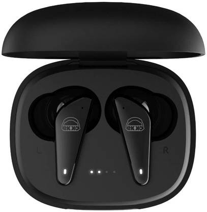 Ekko Earbeats T09 TWS with ENC Call Noise Cancellation,40H Playtime,10MM Driver Bluetooth