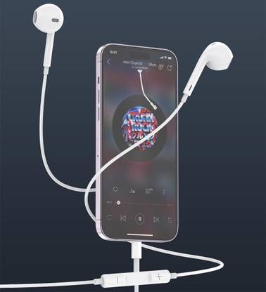 ASTOUND LXI-235 Earbuds Headphones with Lightning Connector Wired