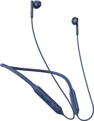 Portronics Harmonics Z5 Wireless Neckband, 33Hrs Playtime, Double EQ Mode, Fast charging Bluetooth