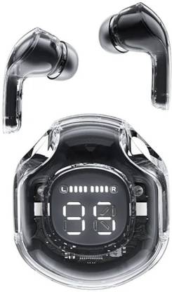 BOTIFY Ultrapods Pro Max Transparent Green Trending Truely wireless bluetooth BR 42 Bluetooth