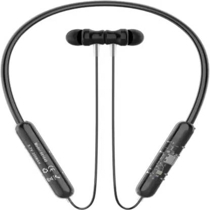 myxes Trendy & Cool Transparent Neckband Long Battery Life ENC 12mm Drivers Bt V5.3 Bluetooth