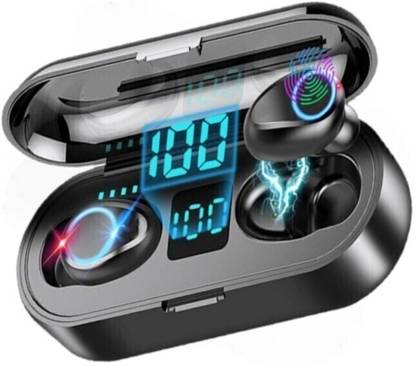 DigiClues Earbuds F9 Upto 48 Hours Playback with ASAP Charge Bluetooth