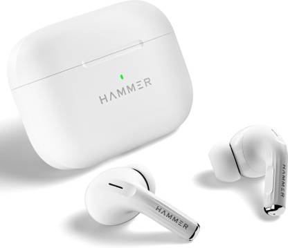 Hammer Aero Max ENC + ANC earbuds TWS with Clear Calling, 30Hrs Playtime Bluetooth