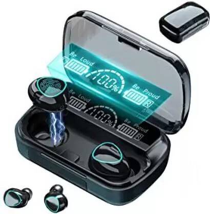 Seashot M10 TWS Wireless Earbuds with Solid Bass and Treable Bluetooth